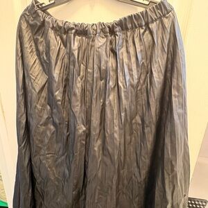 Chic Black A-Line Skirt